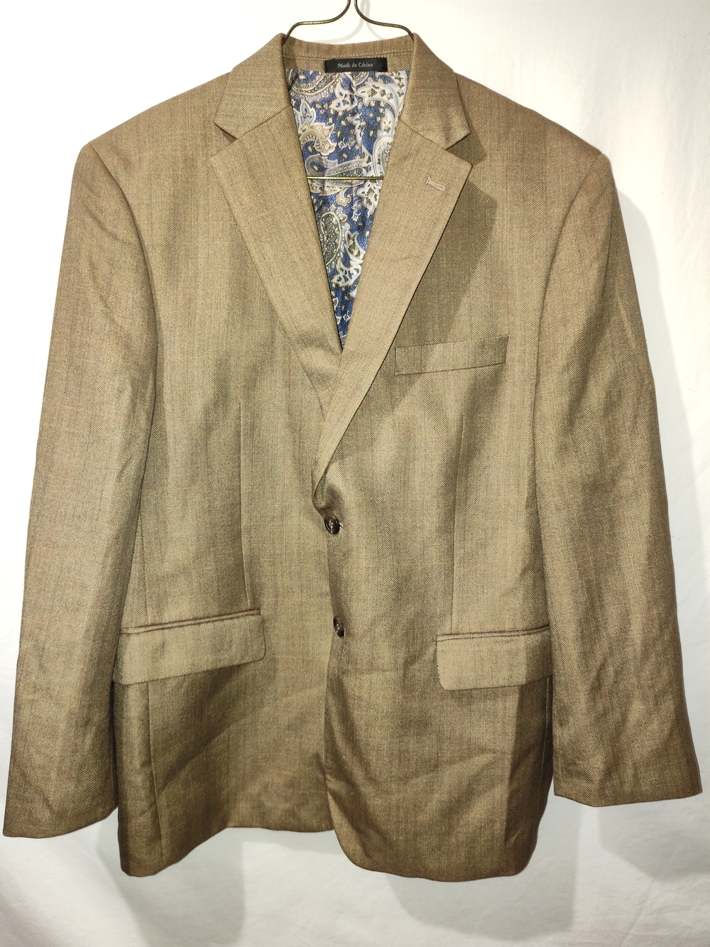 Lauren Ralph Lauren Men's Tan-Brown Single-Breasted Sport Coat